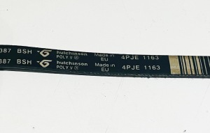 Washing Machine Drive Belt 4PJE 1163